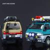 1/24 Scale Mitsubishi Delica Camping Van MPV Toy Car Model Diecast Vehicle Miniature Pull Back Sound & Light Collection Gift for Kid