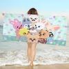 S-StrayS COOL K-Kids Kpop Microfiber Printed Beach Towel Mountain Climbing Yoga Beach Swimming Running Absorbent Soft Towel
