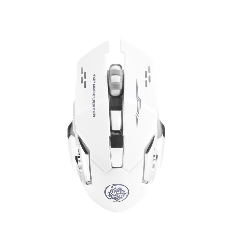 OLOEY Wireless Rechargeable Silent RGB Vertical Mouse