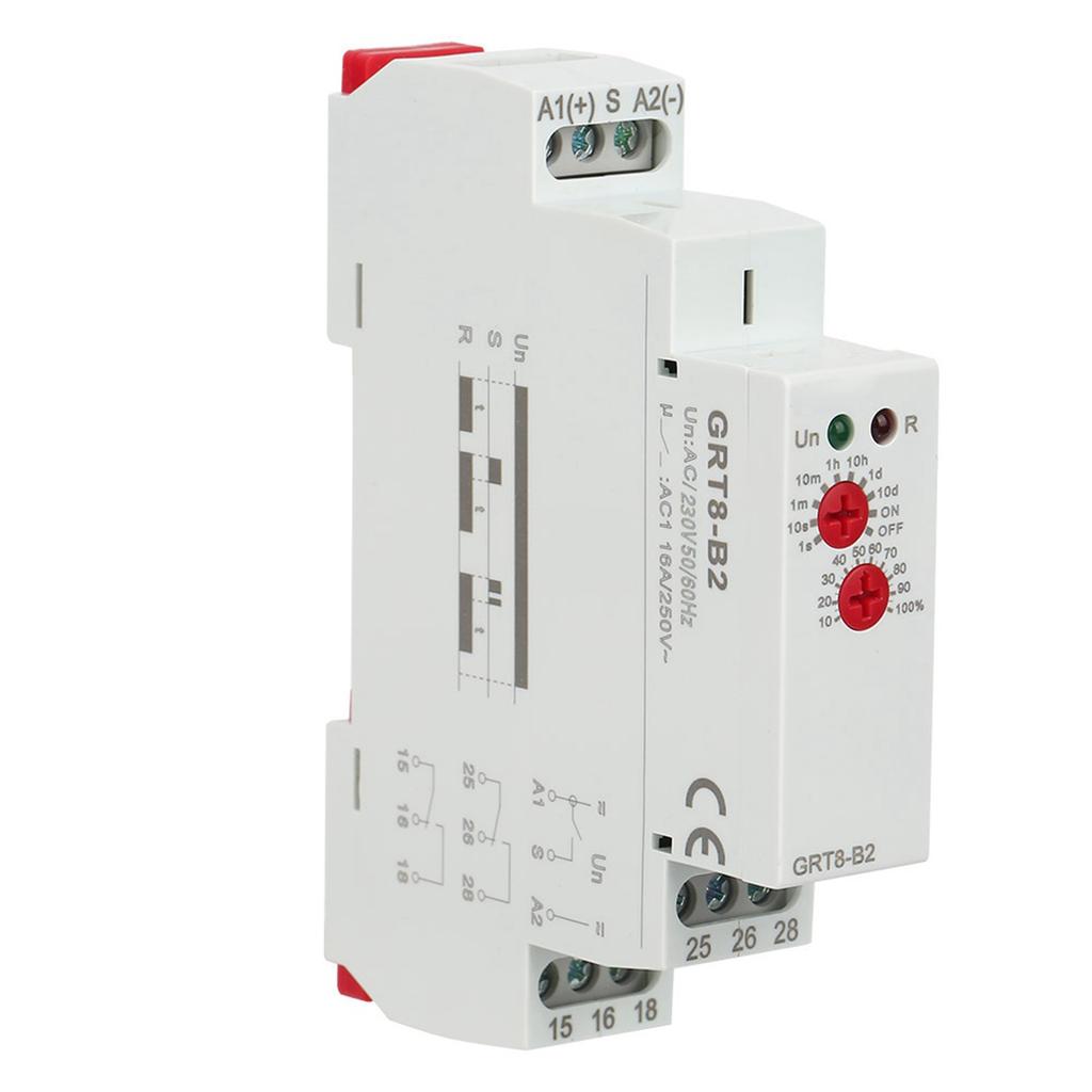 GRT8-B2   Single Function Control Din Rail Time Relay AC230