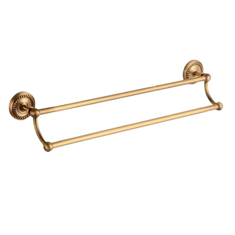 Antique European Style Double Towel Bar