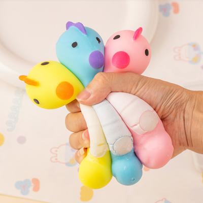 Karikatür Hipokampus Sıkma Oyuncak Yaratıcı Renkli Deniz Hayvanı Bebek Squishes Oyuncak Hızlı Kurtarma Yumuşak TPR Tutam Oyuncak Stres Giderici Fidget Oyuncak Parti