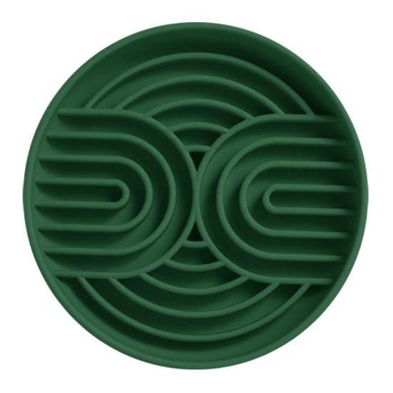 Slow Feeder Dog Bowl Silicone Dog Food Dish Puzzle Toy Slow Feeding Bowl to Prevent Gulping Choking And Bloating for Dogs And Cats