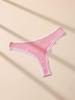 7Pcs/Pack Women Thongs Panties Cotton Sexy Lace Underwear Tanga Solid Pants Plus Size Underpants G-Strings Female Lingerie Size S-XL