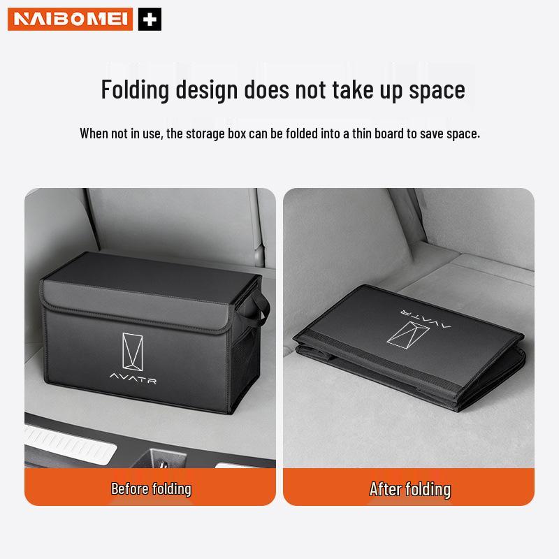 Avatr Car Trunk Foldable Storage Organizer for Models 06, 07, 11, 12