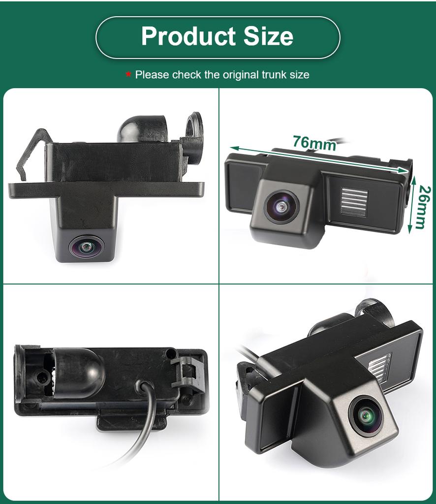 GreenYi AHD 1080P Vehicle Night Vision Plate Reverse Backup Camera For Mercedes Benz Viano Vito 2011-2014 Car Rear View camera