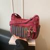 Modische Mehrschichtige Große Pendler-Umhängetasche für Damen, Vielseitige Crossbody-Tasche
