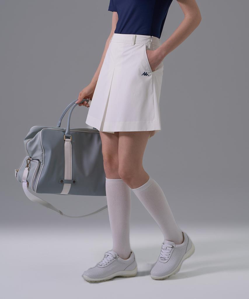 Kappa Golf Pleated Skirt White