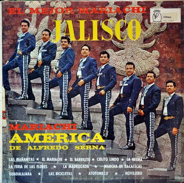

Виниловая пластинка MARIACHI AMERICA DE ALFREDO SERNA El Mejor Mariachi De Jalisco CI1001 CISNE 1973 Мексика Латинская Б/у