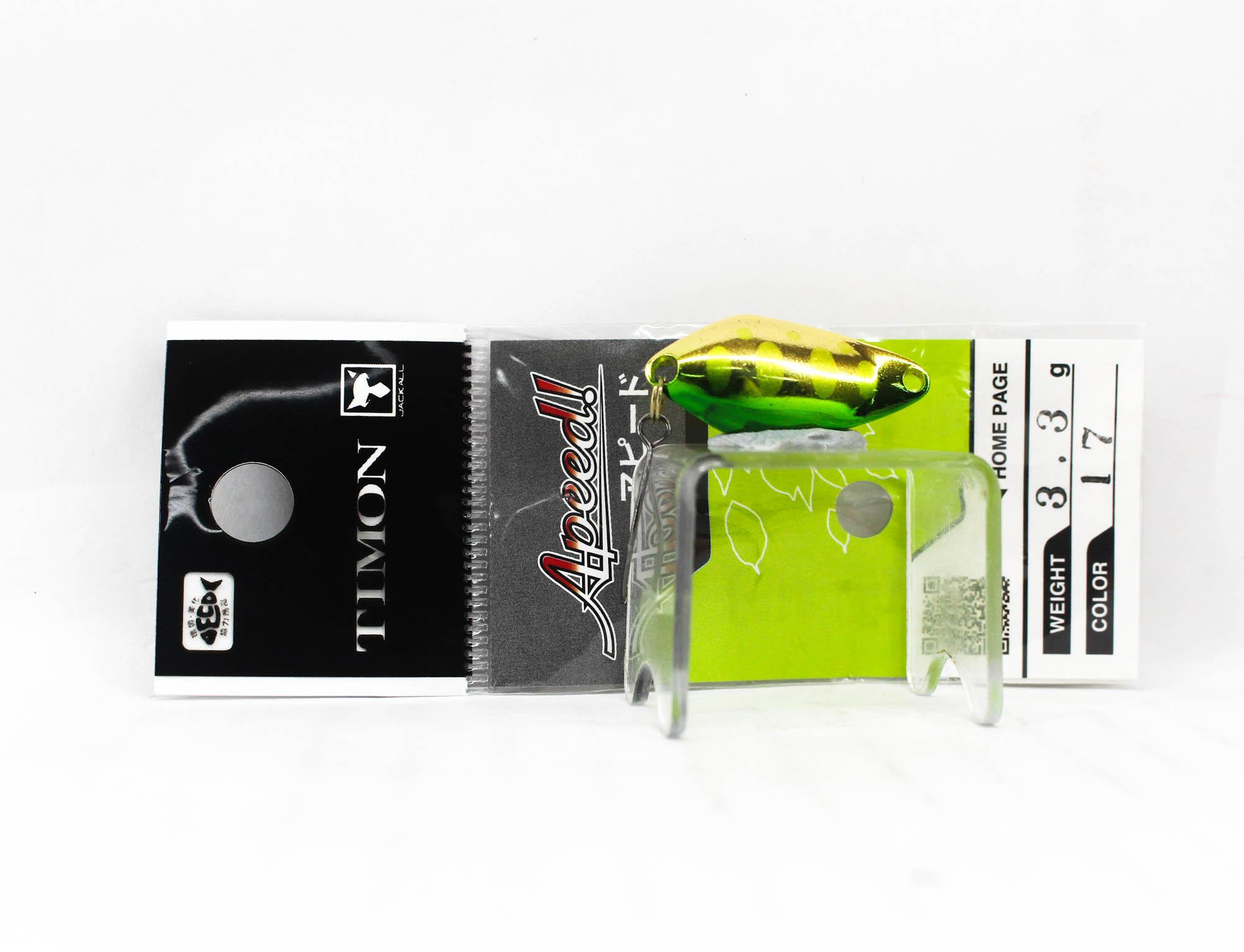 

Ложка для форели Jackall Timon Apeed 3,3 грамма 17 Green Yamame (2427)