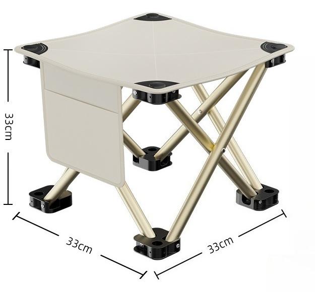 New Creative Outdoor Maza Foldable Stool Portable Fishing Chair Lightweight Folding Chair Camping Chair Stool Picnic Small Stool