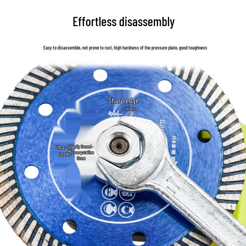 Angle Grinder Accessories: Hexagonal Pressure Plate & Wrench Set for 100 Type Grinders