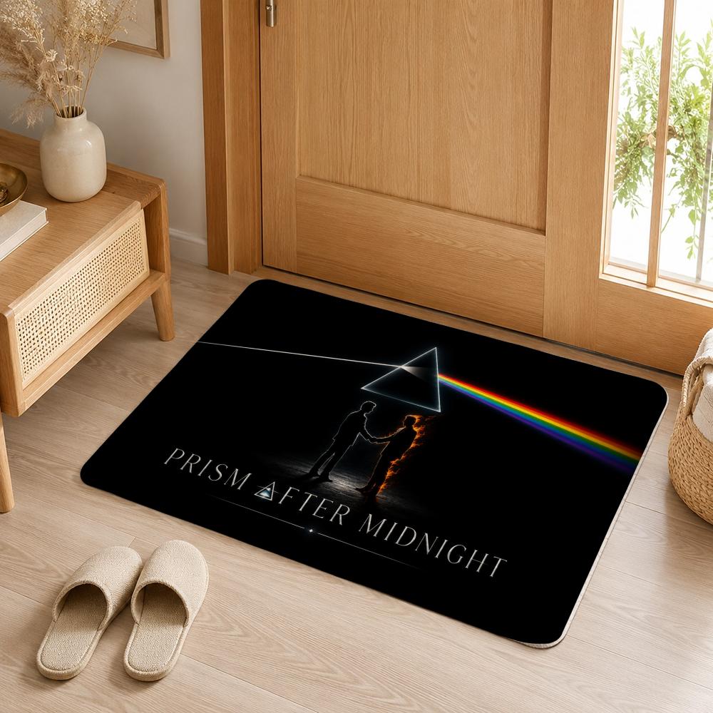 Progressive Rock P-Pink Floyd-Band Floor Mat Doormat Hallway Carpet Living Room Rugs Bath Floor Mats Home Decor