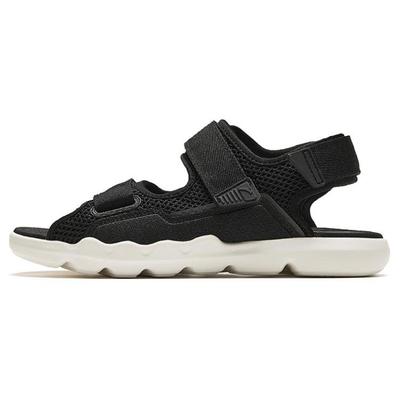 Strandsandalen Damen Schwarz Weiß 122438508-1