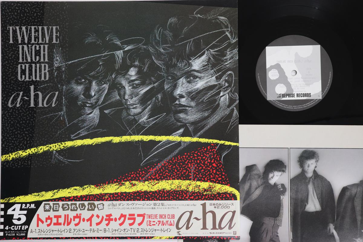 

12inch Record AHA Twelve Inch Club And You Tell Me P6238 REPRISE 1985 Japan Obi Pop Used