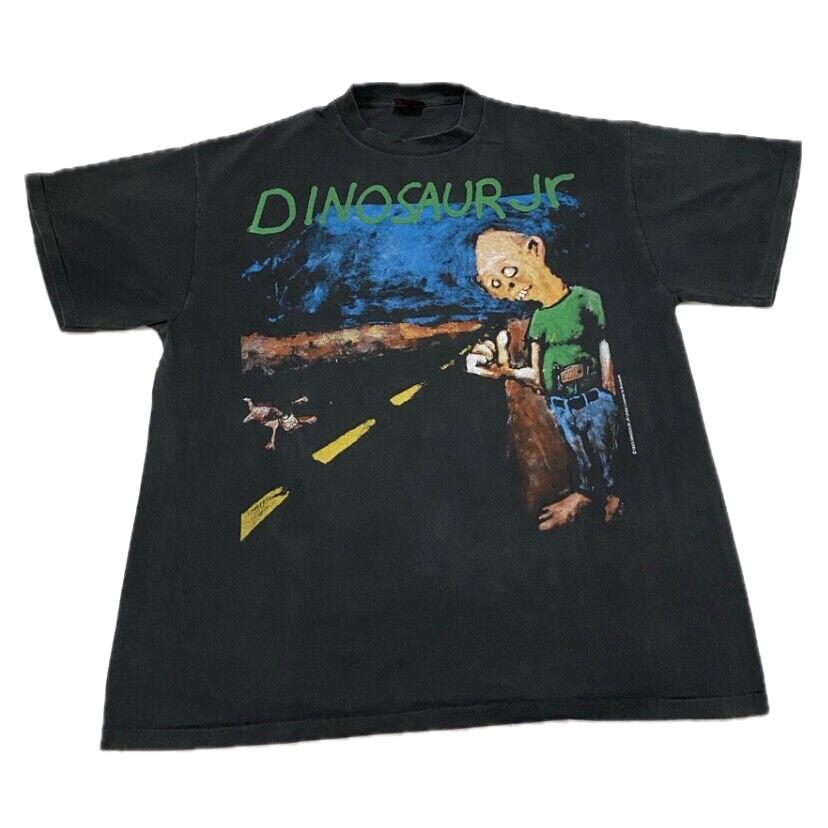 Vintage Dinosaur Jr XL USA Tour Rare Single Stitch Faded Brockum T-shirt REPRINT