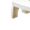 Toilet Potty Foot Stool Prevent Slipping Improve Posture PP Squatting Potty Stool for Office White