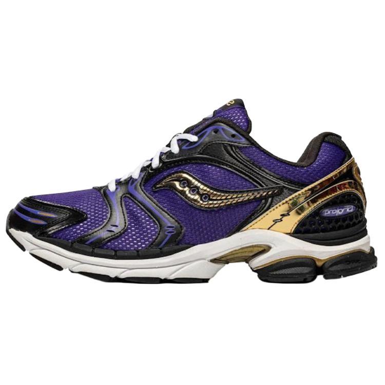 

Saucony ProGrid Triumph 4 Lakers Unisex Sneakers Purple Gold S70805-16 41