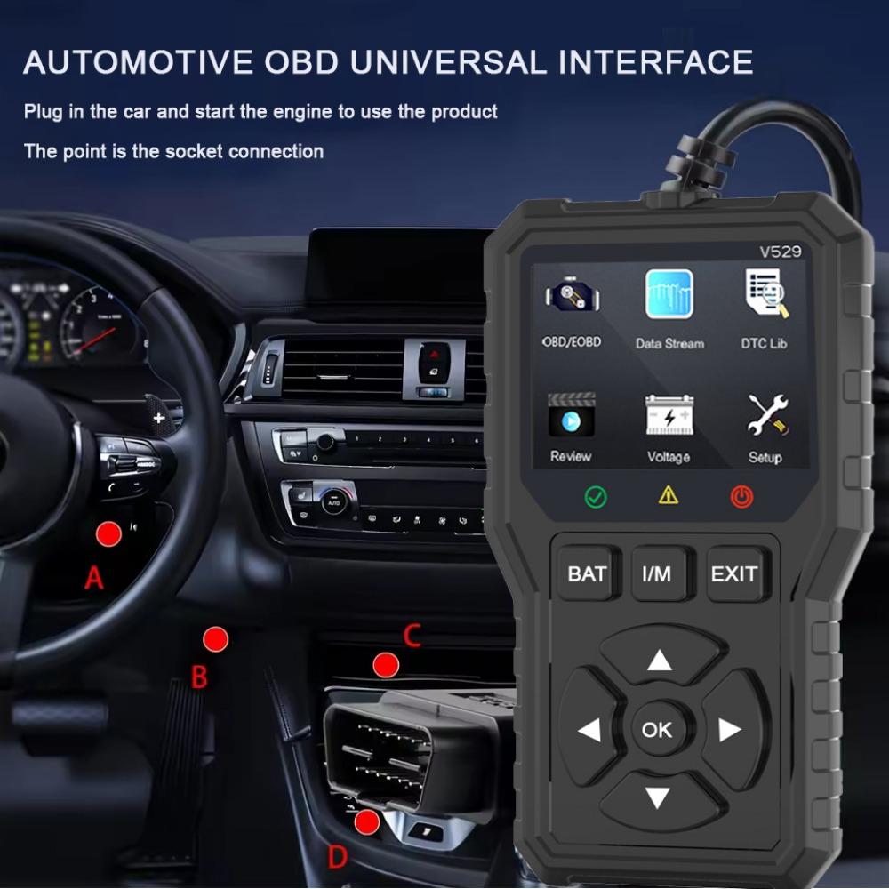 Car Fault Detector Obd2 Engine Detection Tool OBD Diagnostic Tool, Car Detector OBD