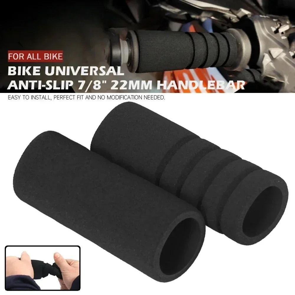 Shock Absorption Motorcycle Handle Grips Non-slip Motocross Moto Grip Motorcycles Accessories
