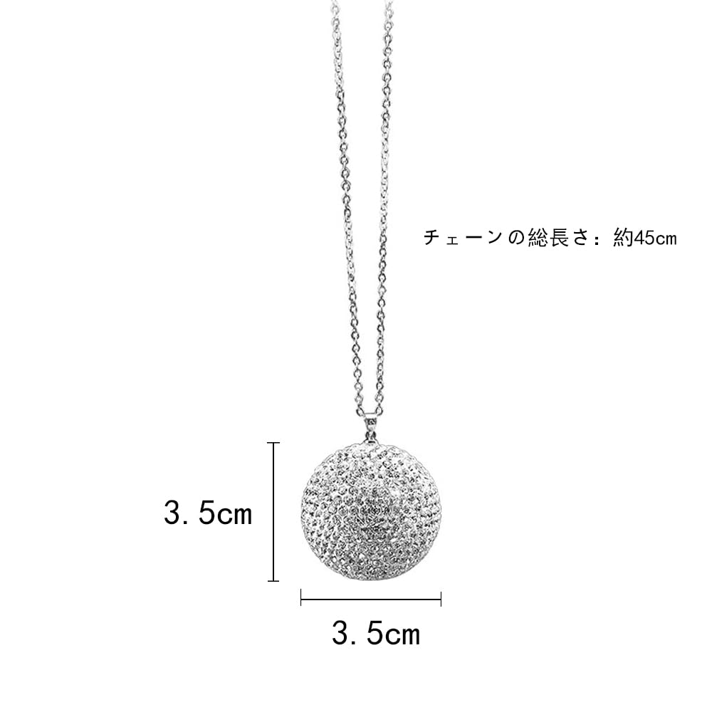 Tpnidaii Auto Zrcátko Zadní Pohled Kulatý Tvar Přívěsek Dekorace Dekorace Příslušenství Dekorace Třpytky (Světle modrá)
