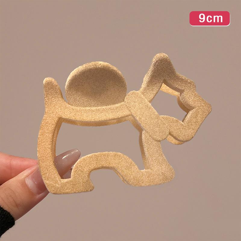 Cartoon Puppy Hair Clip Oil Painting Color Hair Gripper Creativity Hairpins Hair Accessories