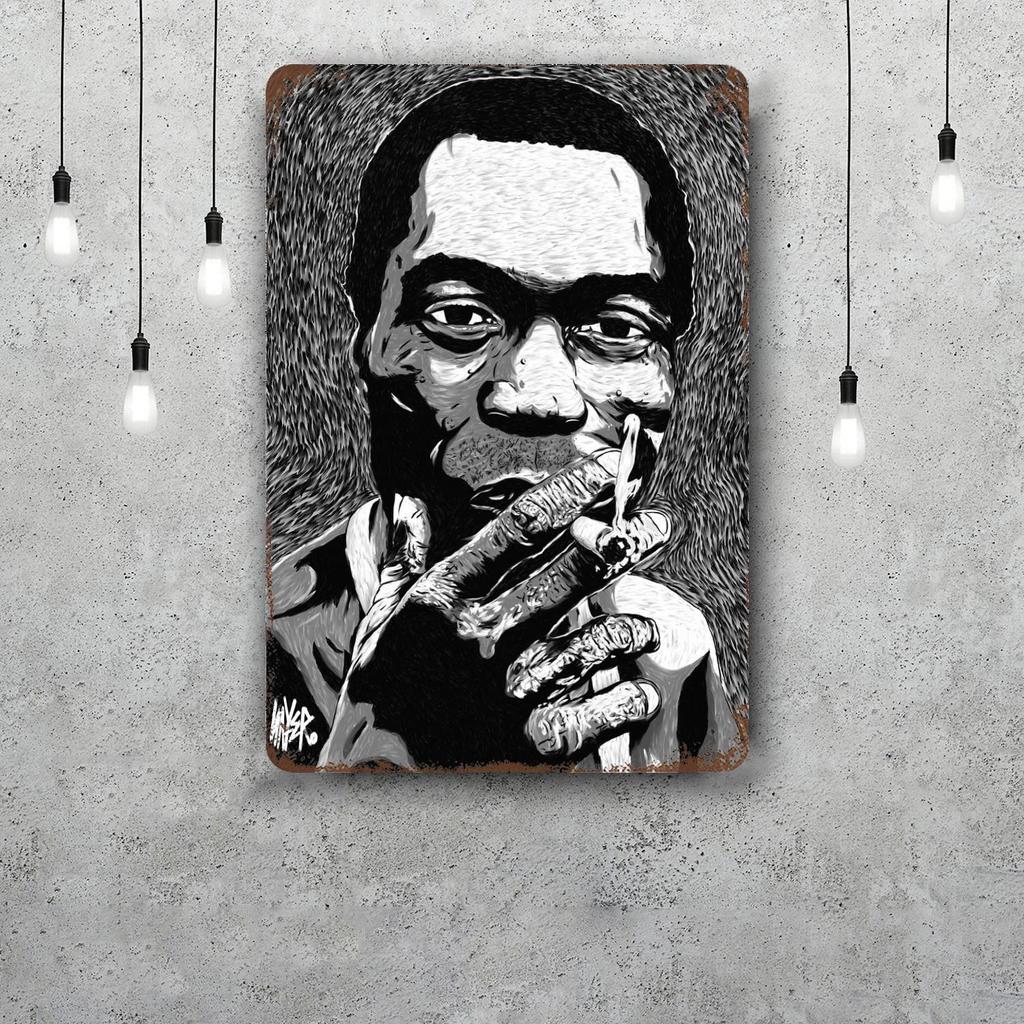 Fela Kuti Metal Signs wall decor Vintage Tin Signs Captain Metal Poster Decor for Bar Pub Club Wall Decoration