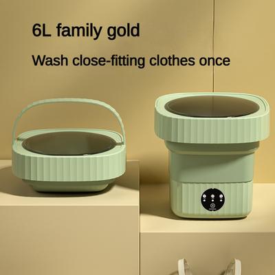 Mini Folding Washing Machine Portable Washing and Drying Integrated Household Business Trip Washing Machine Can Dehydrate and Wash Socks
