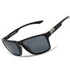 INFI Polarized Sunglasses for Fishing, Driving, Sports, Running, UV Protection, Men's and Women's, Gradient Black Frame, Smoke Lens, Blue Mirror, Desi