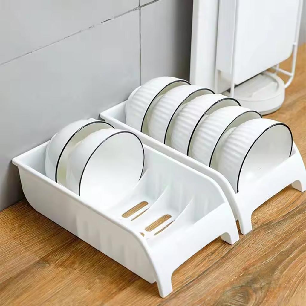 1PC Cabinet Shelves Plates and Dishes Storage Rack Bowl Cup Rack Multifunctional Organizer Kitchen Supplies Holder