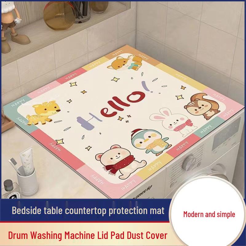 Newcomer Exclusive: Water-Absorbent Roller Washing Machine & Refrigerator Dust Cover with Sunscreen Protection