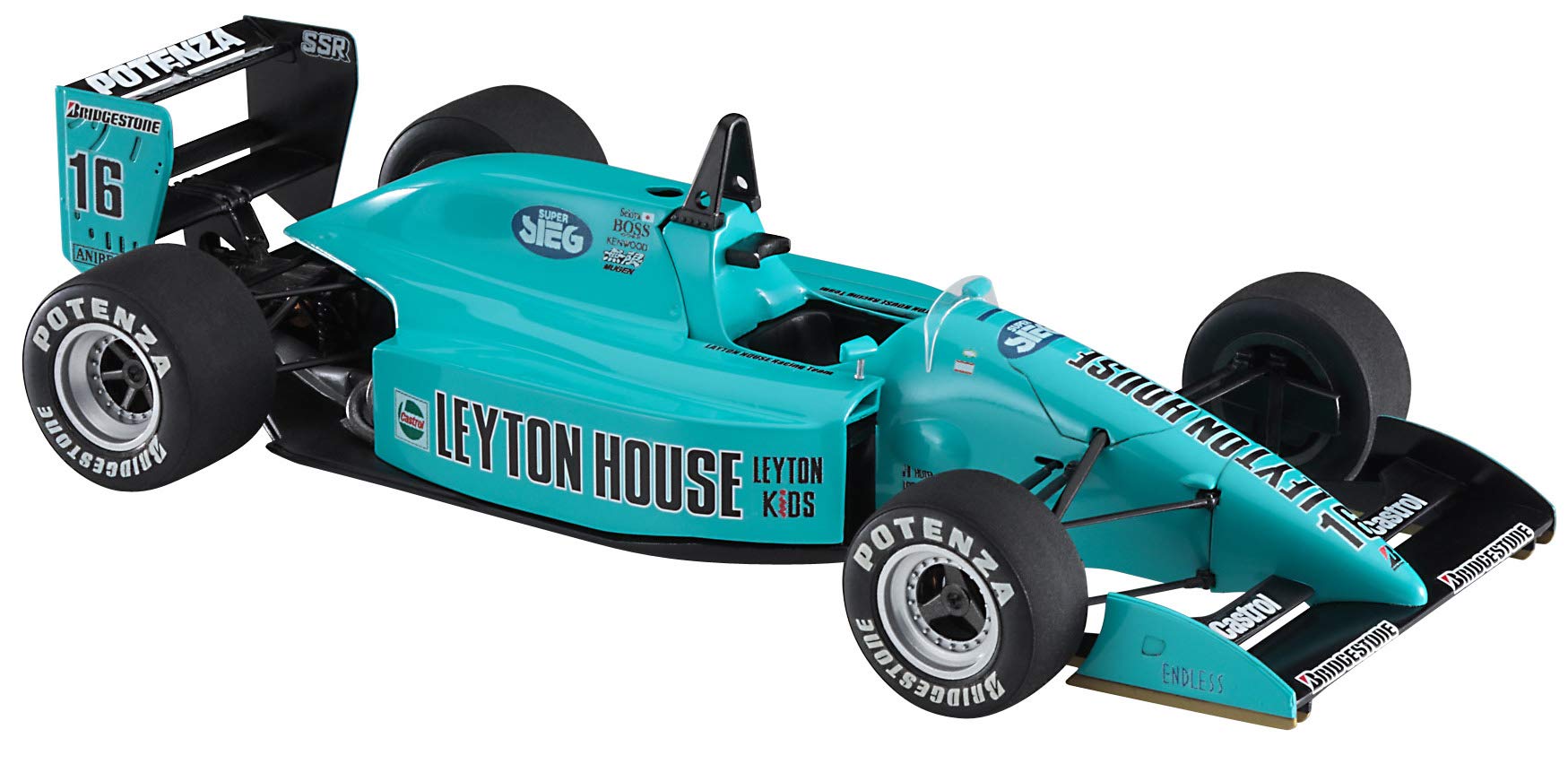 

Hasegawa Leyton House Laura Пластиковая модель 20452 1/24 T90-50