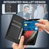 Funda Z Flip6 Fold 6 Coque for Samsung Galaxy Z Fold6 Fold5 Fold4 Flip5 Flip4 3 Magnetic Leather Long Strap Bag Phone Case Shell