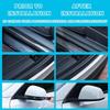 Tallew 3 Rolls 67 Ft Car Edge Door Guards Sill Protector 5D Carbon Fiber Vinyl Wrap Automotive Vehicle Anti Collision Film Fits (Black, 2 in x 17, 4