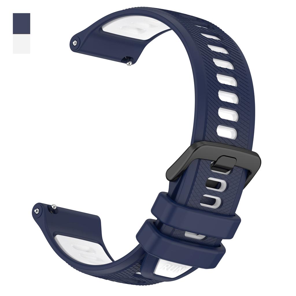 For Garmin D2 Air X15 Rubber Strap Watchband For Venu 4 3 2/Forerunner 570 265 165 245/Vivoactive 6 Band 20/22mm Bracelet Correa