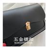 Autumn and winter women's bags fashion niche single shoulder armpit bags irregular lock texture popular women's bags