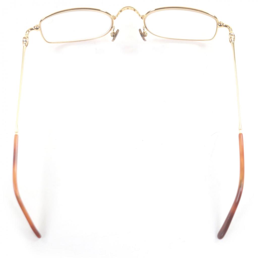 Great Cartier Glasses Trinity Square Frame gold mens Used