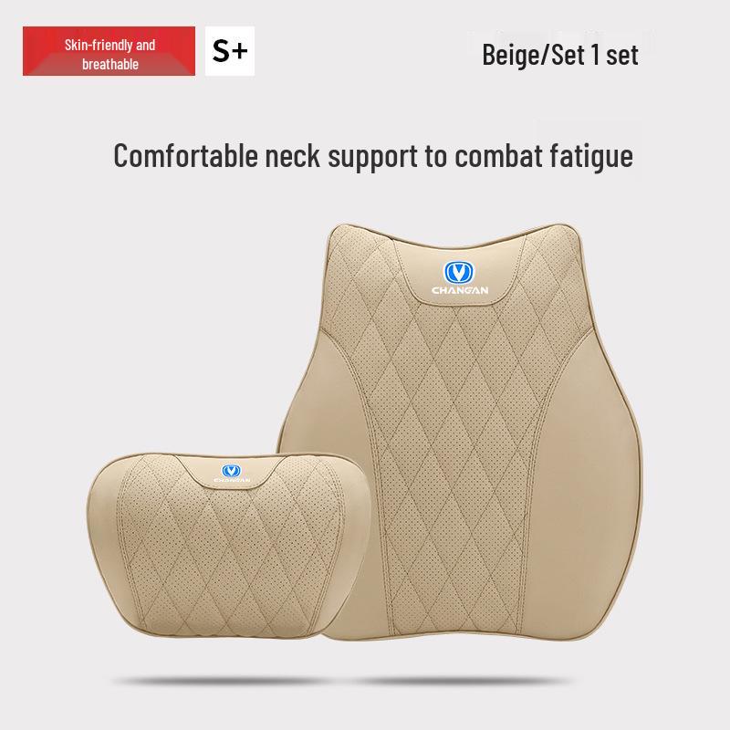 Changan Car Headrest and Lumbar Support Pillow (CS75plus, EADO, CS35, CS55, UNI-T)