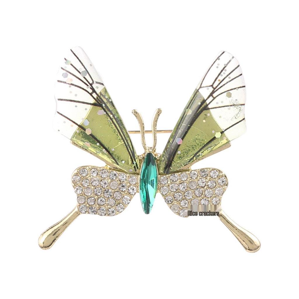 Elegant Butterfly Brooch: Sweet New-Style Luxury Insect Pin, High-End Accessory