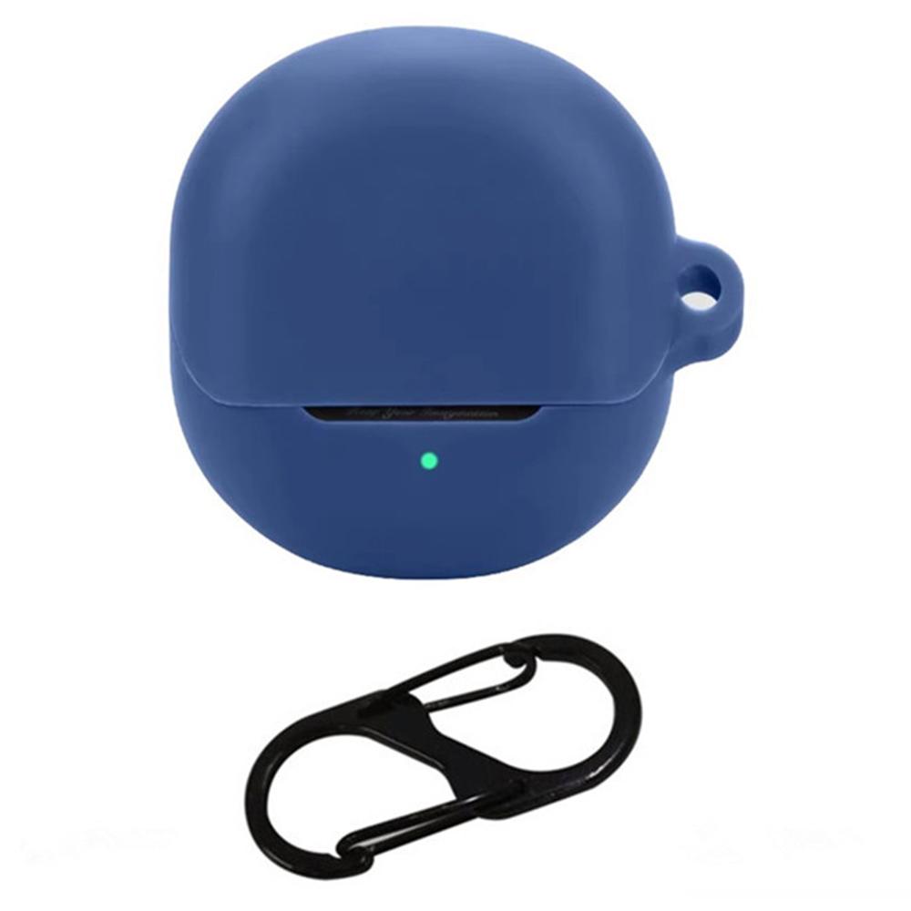 For SoundPEATS Air5 Lite Silicone Case with Anti Lost Buckle Bluetooth-compatible Earphones Protective Cover