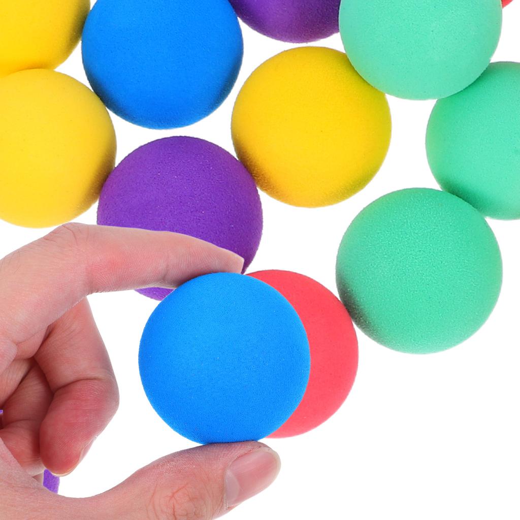 24Pcs Eva Sponge Stress Relief Balls Soft Mini Lightweight Balls Kids Party Favor Fun Gifts Mini Ball for Kids