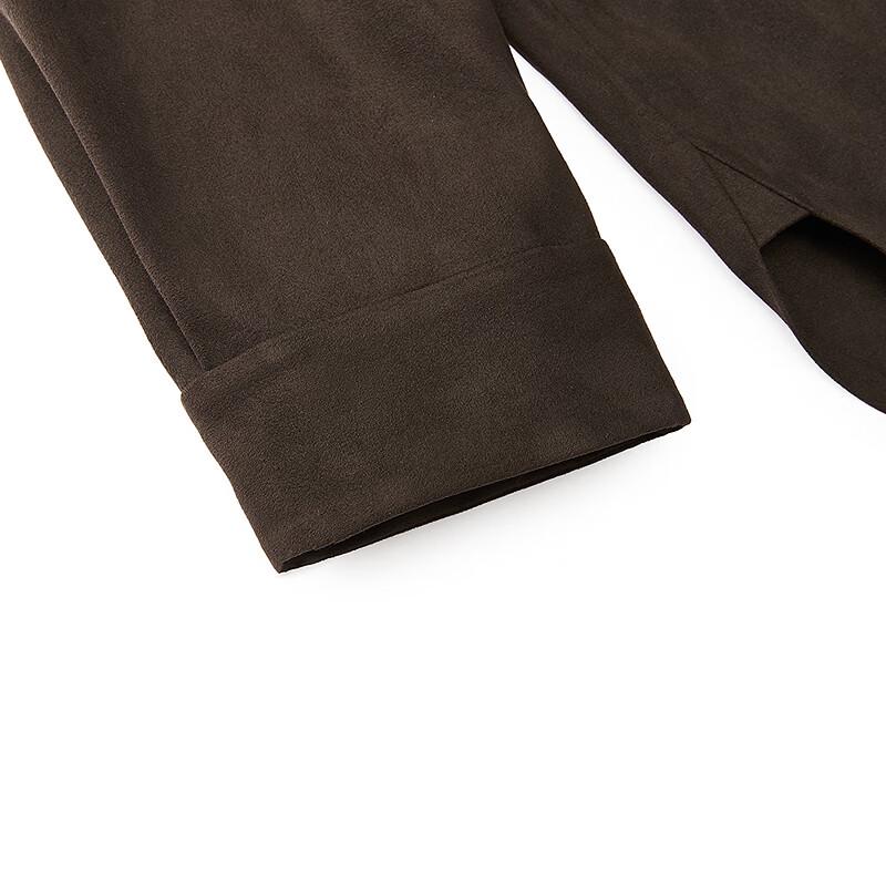 JNBY 2025 Winter Faux Leather Shirt