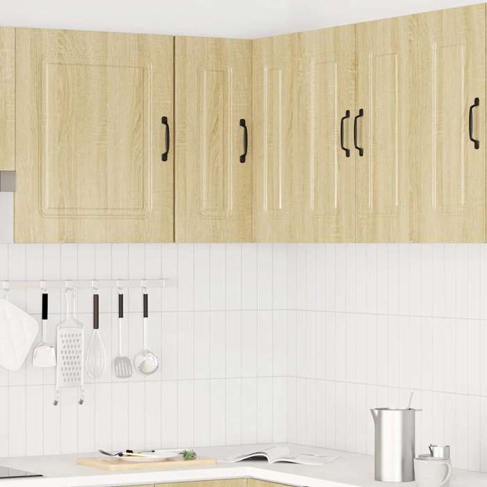 VidaXL Armoire murale d'angle de cuisine Kalmar chêne sonoma 853620