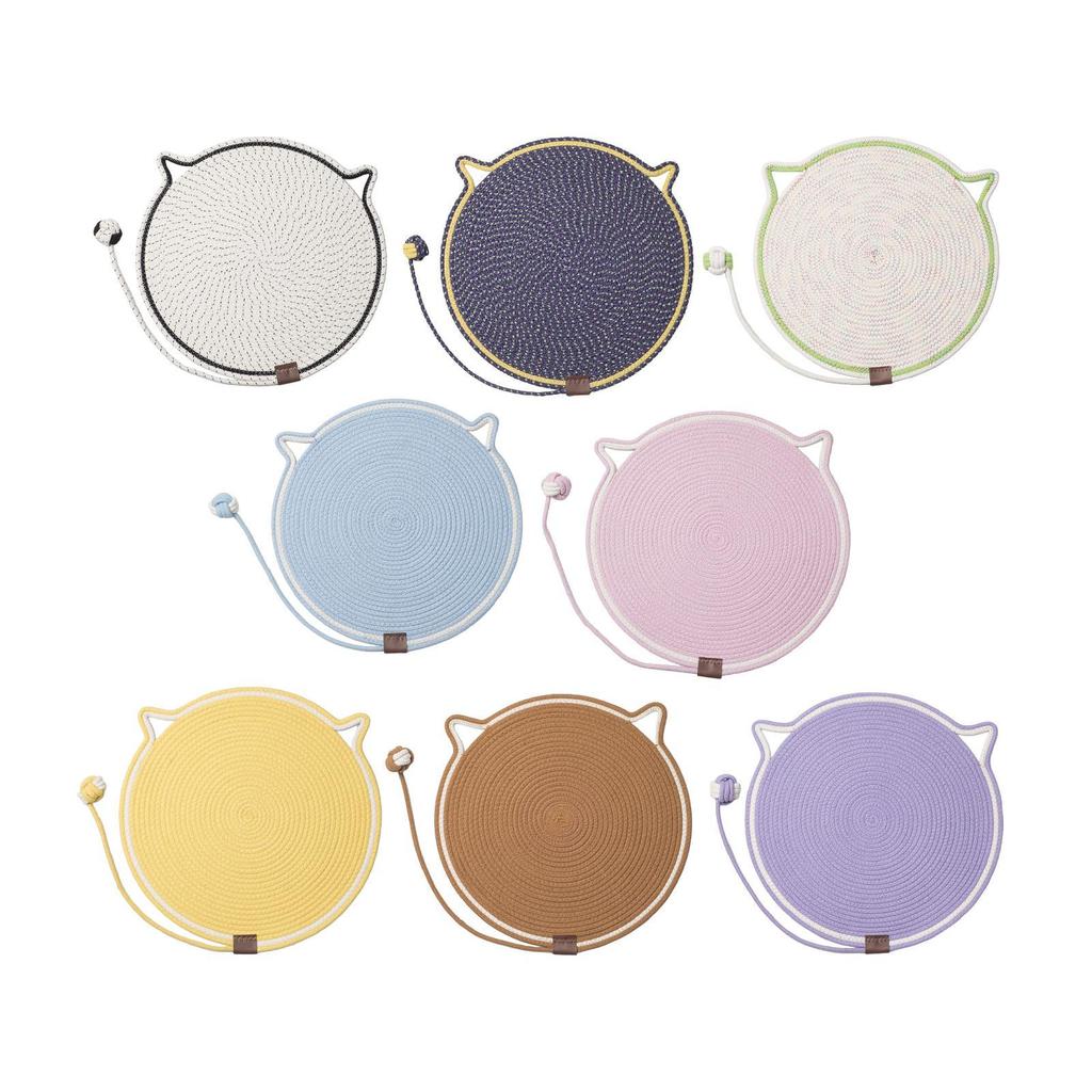 Cat Scratching Pad Scratch Pad with Toy Cat Scratcher Mat Interactive Cat Toy