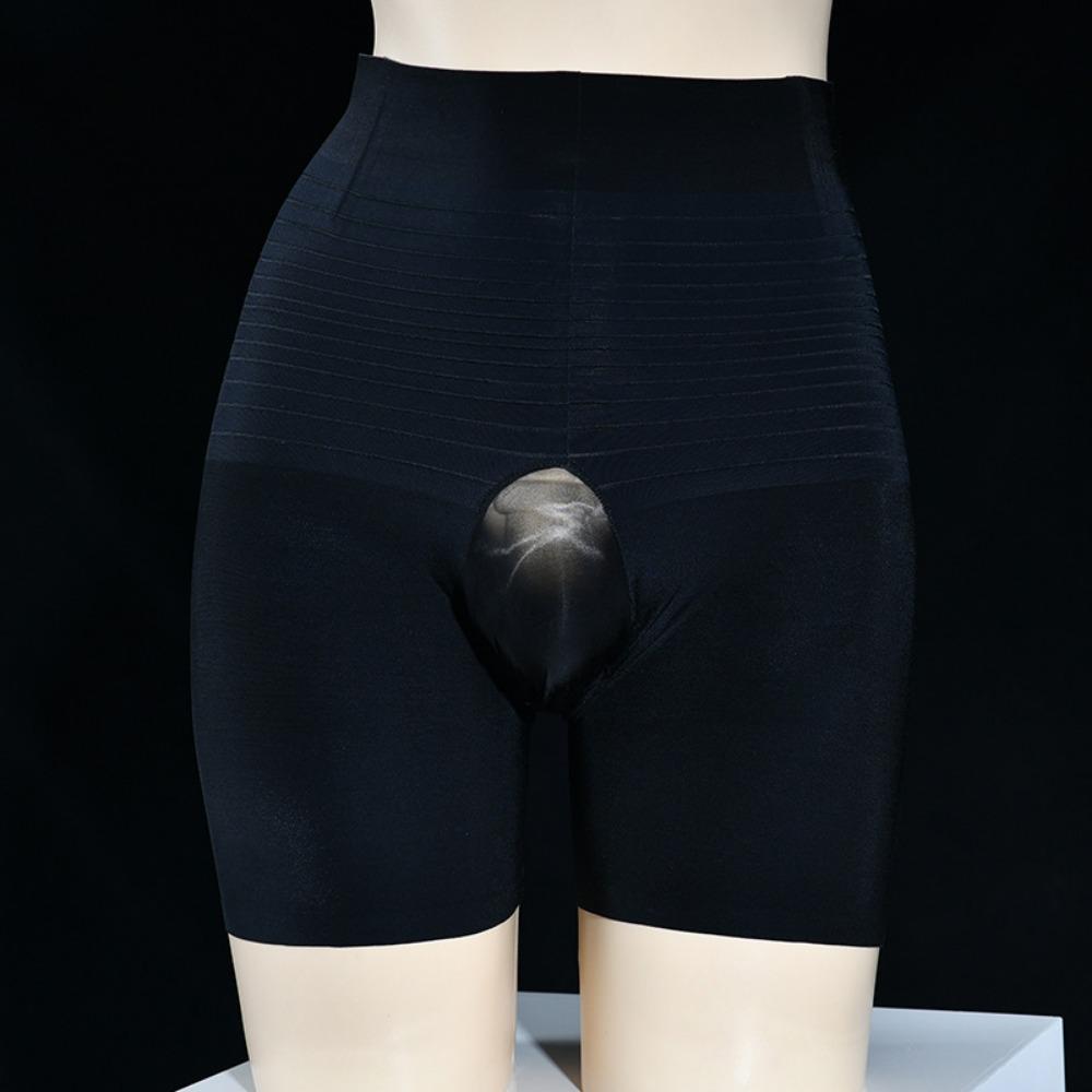 Adult Sex Stockings Jj Set Sexy Men Jj Set Underwear Ultra-thin Non-scratching Silk Penis Set Airplane Cover Direct Sales