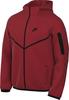 Толстовка Nike Tech Full-Zip Windrunner Hoodie (HV0949) спортивный красный/черный