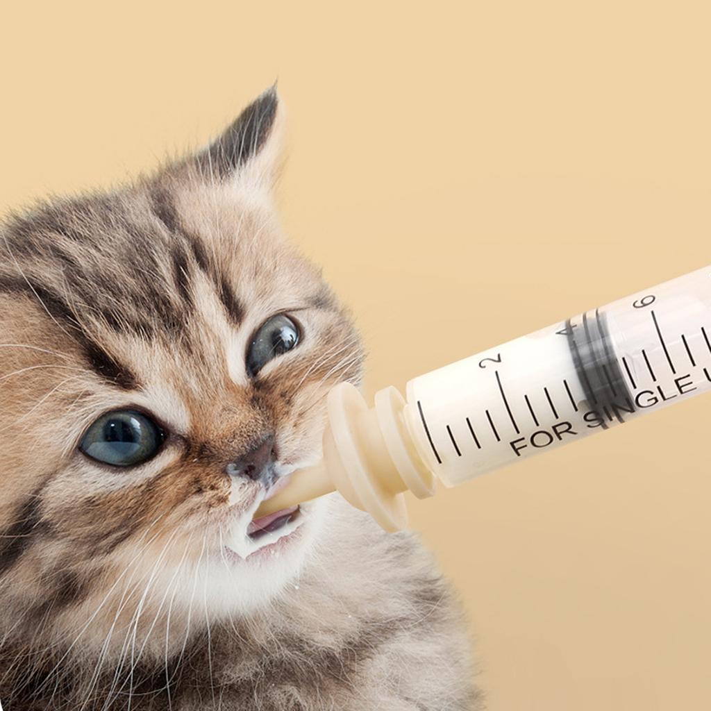 Newborn Pet Feeding Nipple Mini Cat Silicone Feeding Pacifier For Newborn Kittens Puppy Small Animals Pet Feeding Nipple 1pc