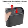 Car Trash Can with Lid Universal Vehicle Mini Leakproof Garbage Bin Car Organizer Storage for Front Back Seat Vehicle supplies