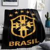 1Pc Chesterfield F.C Print Flannel Blanket, High quality Comfortable for All Seasons, Home Decor, Warmth and Comfort, Perfect for Christmas GiftS