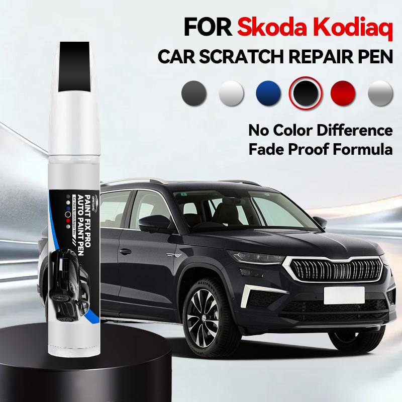 For Skoda Kodiaq 2016-2025 NS Paint Repair Pen Touch Up Scratch Remover DIY Auto Accessories Black White Red Orange Silver Blue